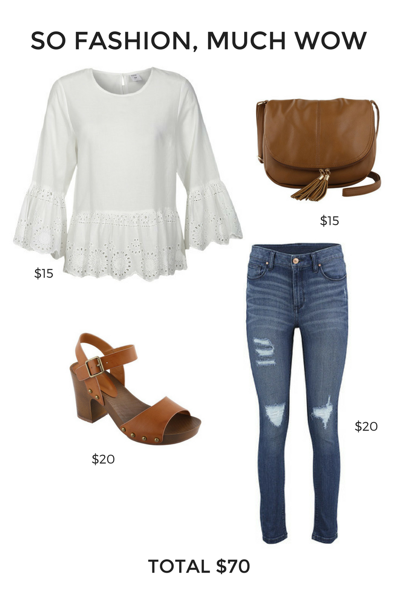 kmart white jeans